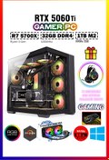 Resim Gamepage G-Palace X12 Ryzen 7 5700X 32GB Ram 1tb M2 SSD 8gb Gddr7 RTX5060TI Sıvı Soğutmalı Oyuncu Bilgisayarı 