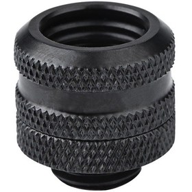 Resim Yuntech01 Bilgisayar Su Soğutma 14mm Katı Boru Bağlantısı, Bakır Malzeme, Üç Katmanlı Mühür, Sızıntı Riskini Azaltır Siyah, Gasket Rengi Rastgele 