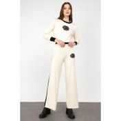 Resim On Triko Kadın Pantolon (24K.ON.PNT.26371.01) 