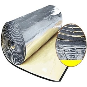 Resim Oto Ses Yalıtım Malz. Folyolu 5m2 Araç Ve Karavan Ses Isı İzolasyonu Süngeri 6mm Yapışkanlı 