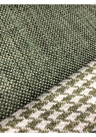 Resim Enesar Home Yeşil Keten Döşemelik Kumaş Premium Dokuma 127 100 x 140 cm 