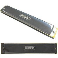 Resim Midex HN-24SL Silver 24 Delikli Mızıka 