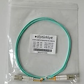 Resim SFPTÜRKİYE I MM OM3 LC-LC PATCH KABLO (5'li Paket) (5 Metre) 