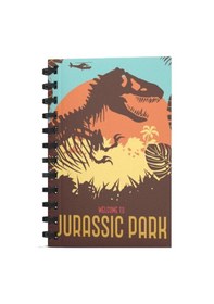 Resim Mabbels Spiralli Defter Jurassic Park Wellcome To Kahverengi 80 Yp 17x24 Dft-388609 Çok Renkli 