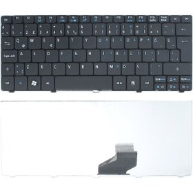 Resim Acer Uyumlu Aspire One D270-1044,D270-1375,D270-1395 Notebook Klavye Siy - 540910256 
