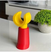Resim Cloud011 Kırmızı Sarı Oyun Kumandası Standı Dayanıklı Abs Plastik Tutucu Oyuncu Hediyesi Kırmızı Taban - Sarı Braket 