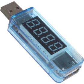 Resim USB Voltmetre Ampermetre LED Gösterge, Güç ve Voltaj Ölçüm Cihazı 
