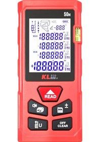 Resim Kleco Ke50lm 50 Metre Lazer Mesafe Ölçer/lazer Metre 