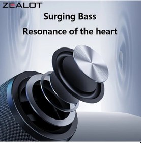 Resim Willowhaven Zealot S32 Kablosuz Hoparlör: Çift Mikrofon, Tws, Güçlü Bass, 1800mah Pil, Siyah 