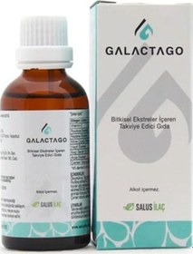 Resim Galactago Emziren Anneler İçin Bitkisel Damla 100 ML 