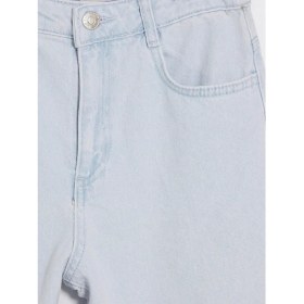 Resim LC Waikiki Lcw Kids Indigo Wideleg Çiçekli Kız Çocuk Jean Pantolon 