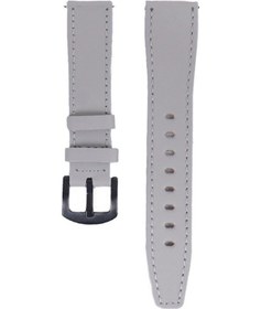 Resim Fro Lw38-43 20 Mm Hakiki Deri Düz Krem Kordon Siyah Toka 