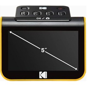Resim Kodak Slide N Scan, 5" Lcd Ekranlı Film Ve Slayt Tarayıcı, 22mp, Siyah Fotoğraf Filmleri 