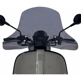 Resim GP Kompozit Vespa GTV 300 2024 Uyumlu Ön Cam Şeffaf 42 cm 