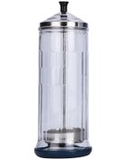 Resim Homyl Dezenfeksiyon Kavanoz Kabı Dezenfektan Cam Aletler Mikrop 