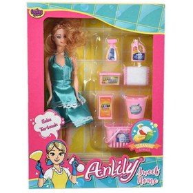 Resim Oydaş Kutuda Anlily Temizlik Setli Bebek 2442 