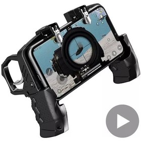 Resim Tetik Ücretsiz Yangın Pubg Denetleyicisi İçin Cep Telefonu Gamepad Joystick Android Iphone Uyumlu Kontrolü Mobil Oyun Pedi Pugb Akıllı Telefon Komutu 