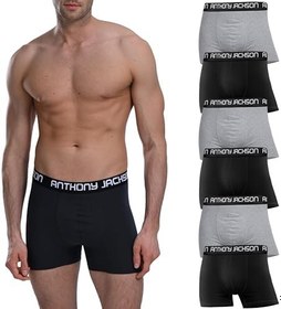 Resim 6'lı Kutu Premium Likralı Erkek Boxer 