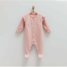 Resim Caramell Bebek Tulum Tk1613 Gül Kurusu Gülkurusu 