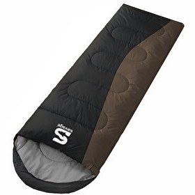 Resim Savage Gear YS-507 Mont Blanc Kahve Extreme -15 Derece Uyku Tulumu 