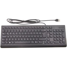 Resim LENOVO EKB-536A Kablolu Siyah USB Türkçe Q Klavye 