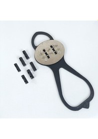 Resim Springsun Dışarıda Ateş Yakmak İçin Magnezyum Çubuklu Ayak Tabanı Sabitçiliği + 6 Değiştirilebilir Çakmak Taşı, Bisiklet Sürüşü Ayakkabısı Çok Renkli 