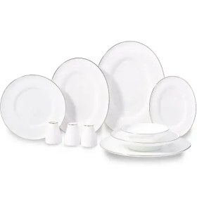 Resim Korkmaz Bella Collection 60 Parça Gold Yemek Takımı A8170 