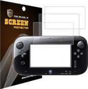 Resim Mr.Shield Nintendo Wii U Console ile uyumlu koruyucu folyo parlama önleyici [3 adet] ekran koruyucu film (PET malzeme) 