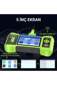 Resim Jdiag M300 Pro Master Arıza Tespit Cihazı Full Set 25 Adet Kablo Türkçe 