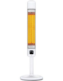 Resim Luxeva Smart-FR 2500 W Akıllı Karbon Infrared Ayaklı Isıtıcı Beyaz 