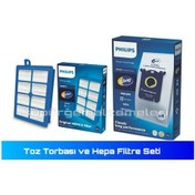 Resim Philips Fc 9074 Jewel Toz Torbası Ve Hepa Filtre Seti (523467145) 