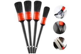 Resim Store Mania Ieg™ Araç Içi LED Aksesuar 5 Farklı Detaylı Araba Temizlik Fırçası Oto Temizleme Fırças 