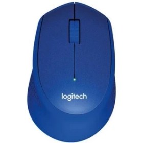 Resim Logıtech M330 Sessız Kablosuz USB Optik Mouse Mavi 910-004910 