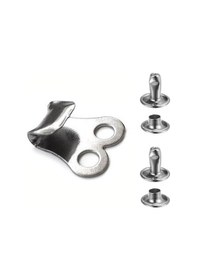 Resim Dayanıklı Nikel Bot Kancası Ve 33 No Rivet Seti 