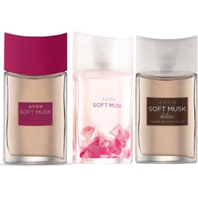 Resim Avon Soft Musk Soft Musk Delice Ve Soft Musk Delice Velvet Berries Kadın Parfüm Paketi 