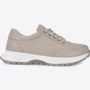 Resim Vizon Ayakkabı Kadın Vizon Hakiki Deri Spor Ayakkabı VZN24K-015 