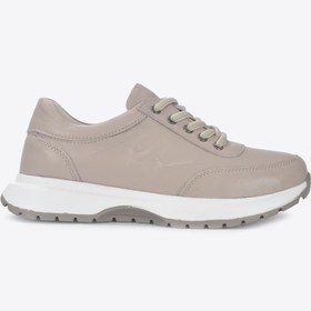 Resim Vizon Ayakkabı Kadın Vizon Hakiki Deri Spor Ayakkabı VZN24K-015 