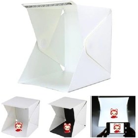 Resim DP 40 x 40 CM Katlanabilir Ledli Ürün Çekim Çadırı 