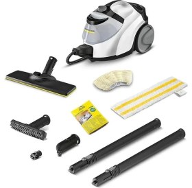 Resim AyrStore Kärcher Sc 5 Easyfix Iron Plug Buharlı Temizlik Makinesi, 4.2 Bar, 75 M² Temizleme Alanı, Beyaz 