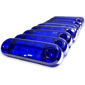Resim Ahmet Otomotiv 10 Adet Tombul Parmak Led Mavi 12v-24v 