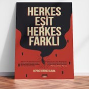 Resim Herkes Eşit Herkes Farklı, Poster 