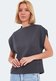 Resim Slazenger VINCENZA Kadın Tişört Koyu Gri 