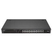 Resim Ruijie-Reyee RG-ES126G-LP-L 24 Port POE+ RJ45 10-100-1000 Mbps Gbit + 2 Port Gbit SFP 180W 