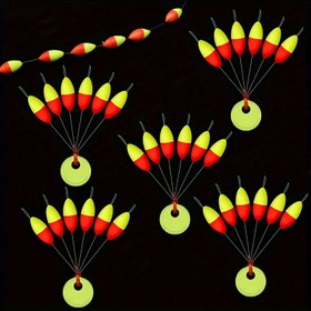 Resim 5 Set Renkli EVA Balıkçılık Yüzdürücüler - Kırmızı, Sarı ve Yeşil Boncuk Bobberler ile Siyah Çatal Karp ve Genel Balıkçılık Aksesuarları için İdeal, Rig Yapımı, Karp Balıkçılığı Aksesuarları | Canlı Yüzdürücüler | Evas Malzemesi 