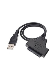 Resim Usb 2.0 To Mikro Sata Kablo 7 + 9 Pin Girişli 1.8 