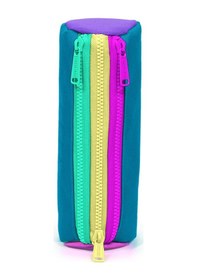 Resim Coral High Kids Pembe Pastel Renkli Üç Bölmeli Kalem Çantası 22059 