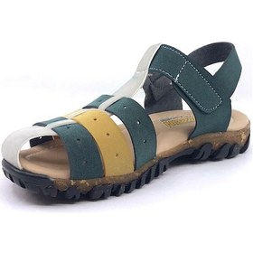 Resim Arzen 4006 Kafesli Erkek Çocuk Sandalet Ayakkabı 001 