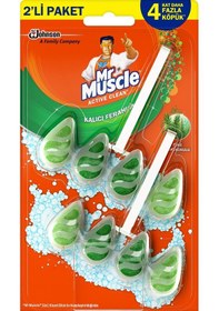 Resim Mr. Muscle Klozet Blok Çam 2'li 77.2 G 4 Adet 