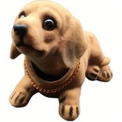 Resim Sunshine022 1 Adet Sevimli Sosis Köpek Oto Dekorasyonu Kahverengi Ev Araç İçin Aksesuar 