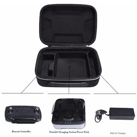 Resim Djı Spark Seyahat Taşıma Çantası Şarj İstasyonu, Kumanda Ve Şarj Adaptörü İçin 